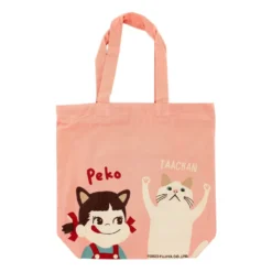 Fujiya Peko-chan Canvas Tote Bag [A4 Size]