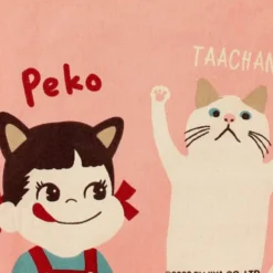 Fujiya Peko-chan Canvas Tote Bag [A4 Size]