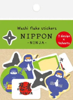 Furukawa Shiko Washi Flake Stickers - Nippon