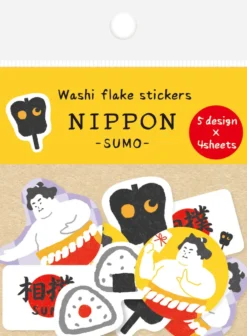 Furukawa Shiko Washi Flake Stickers - Nippon