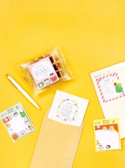 Furukawa Hitikoto Fusen Sticky Notes - Cute Kittens