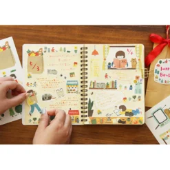Furukawa Shiko 4designs Memo Pad - Cat On TV