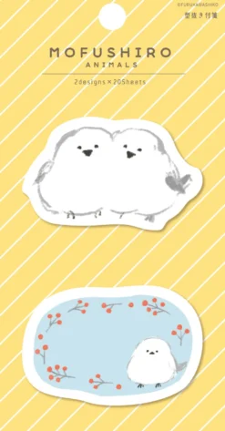 Furukawa Washi Mofushiro Animal Sticky Notes – Winter Edition