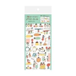 Furukawa Watashi Biyori Transparent Planner Stickers