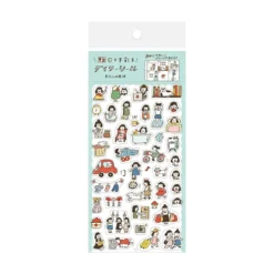 Furukawa Watashi Biyori Transparent Planner Stickers