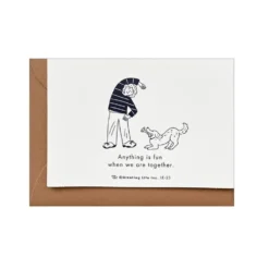 Greeting Life Best Friend Thank You Mini Card