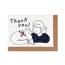 Greeting Life Best Friend Thank You Mini Card