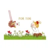 Greeting Life Coco-chan Colourful Mini Card Letter