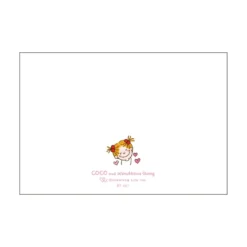 Greeting Life Coco-chan Talking Pop-up Mini Cards
