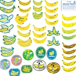 Haco Stickers Box of Seal Stickers — Bananas