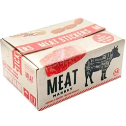 Haco Stickers Box of Seal Stickers — Meat