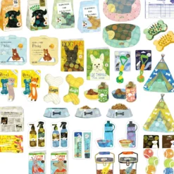 Haco Stickers Box of Seal Stickers — Dog Supplies