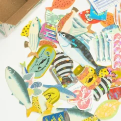 Haco Stickers Box of Seal Stickers — Fish