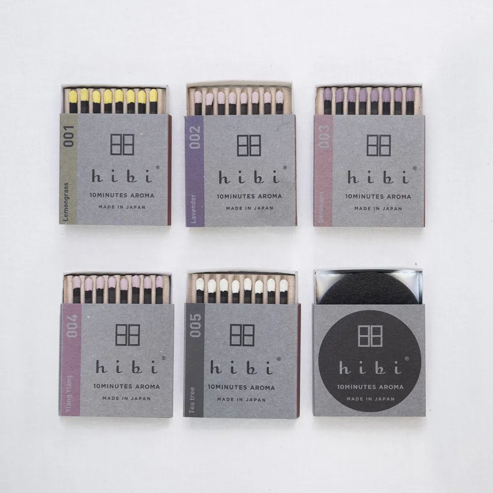 Hibi 10Minutes Aroma Gift Set - 5 Scents