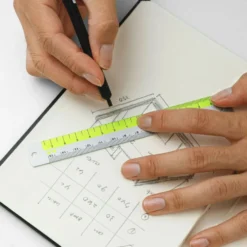 Hightide Aluminium Ruler - 15cm