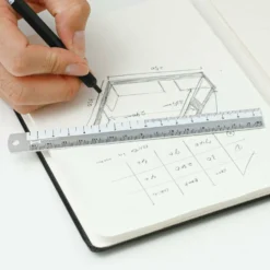 Hightide Aluminium Ruler - 15cm