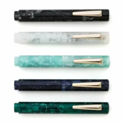 Hightide Attache Marbled Fountain Pen