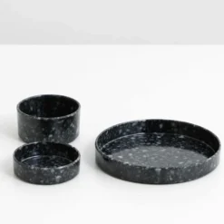 Hightide Marbled Round Tray