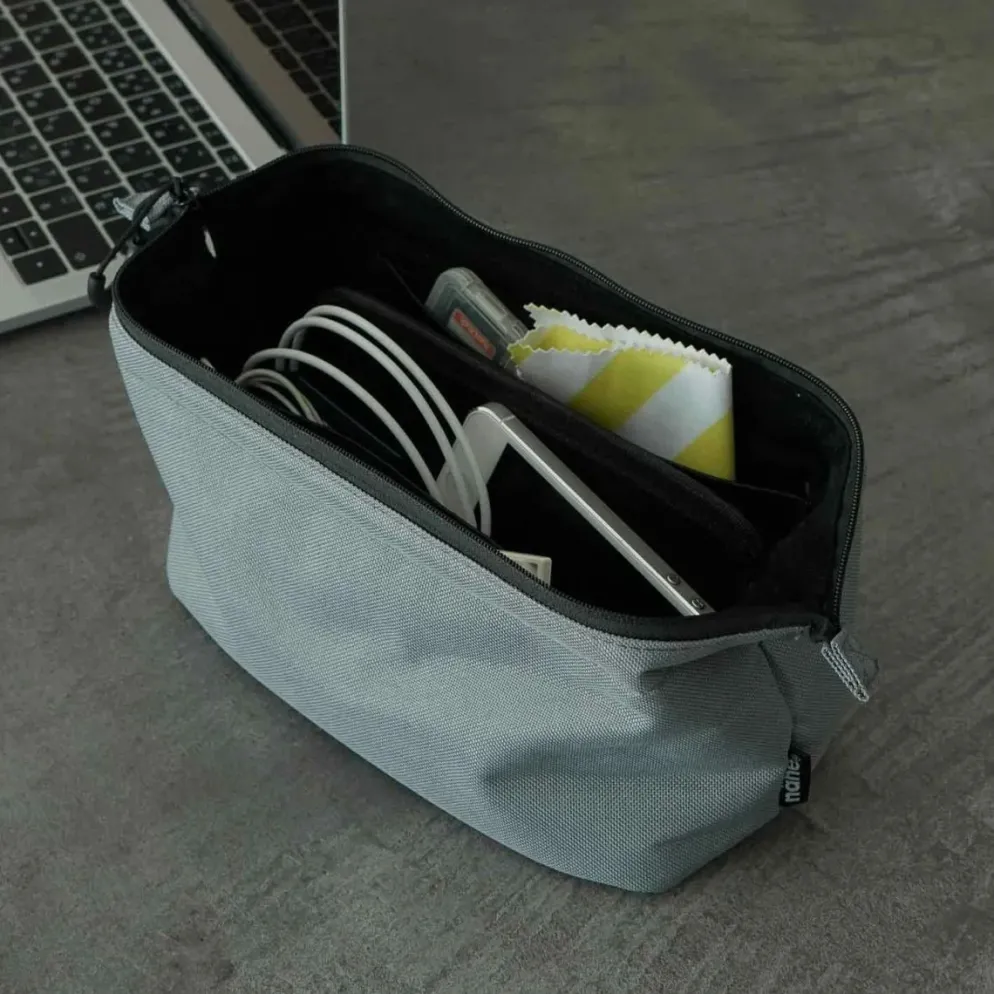 Hightide Nahe Gadget Pouch – L Size | Removable Divider & Mesh Pockets