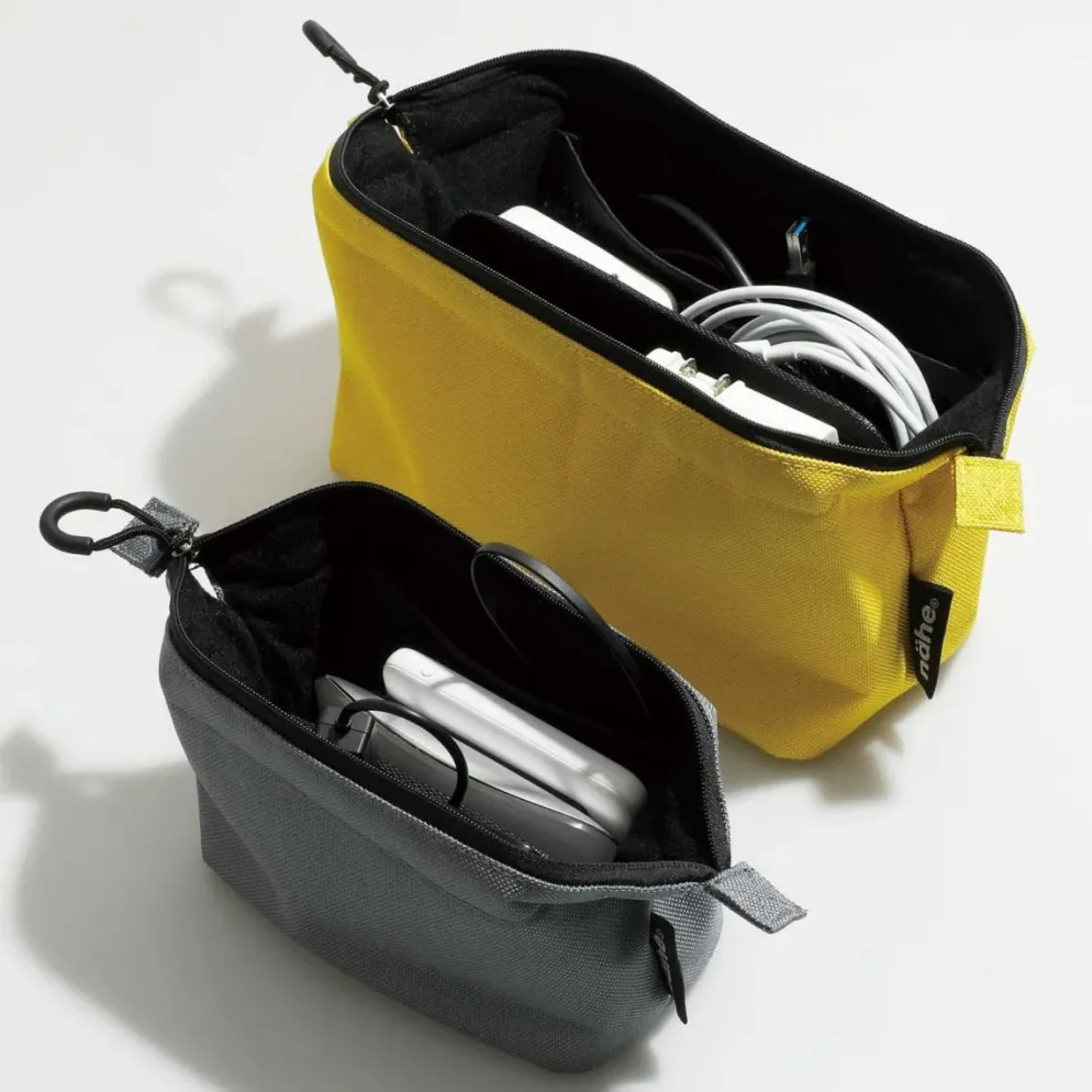 Hightide Nahe Gadget Pouch – L Size | Removable Divider & Mesh Pockets