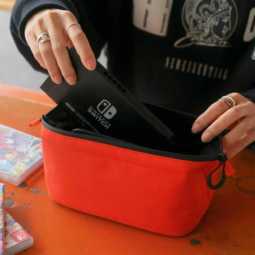 Hightide Nahe Gadget Pouch – L Size | Removable Divider & Mesh Pockets