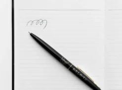 Hightide New Retro Knock Ballpoint Pen - Dove
