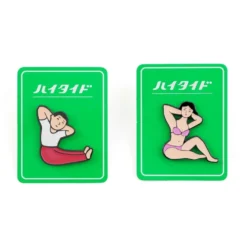 Hightide New Retro Pin Badge