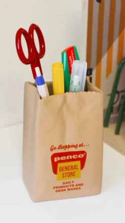 Hightide Penco Brown Bag Pen Pot