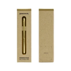 Hightide Penco Perfection Brass Ballpoint Pen – Gold
