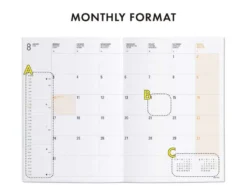 Hightide 2026 Iris B6 Weekly Block Diary