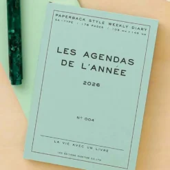 Hightide 2026 Les Agendas De L’Année A6 Block Weekly Diary