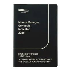 Hightide 2026 Minute Manager A5 Weekly Diary