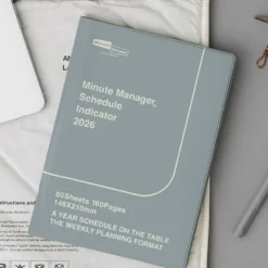 Hightide 2026 Minute Manager A5 Weekly Diary