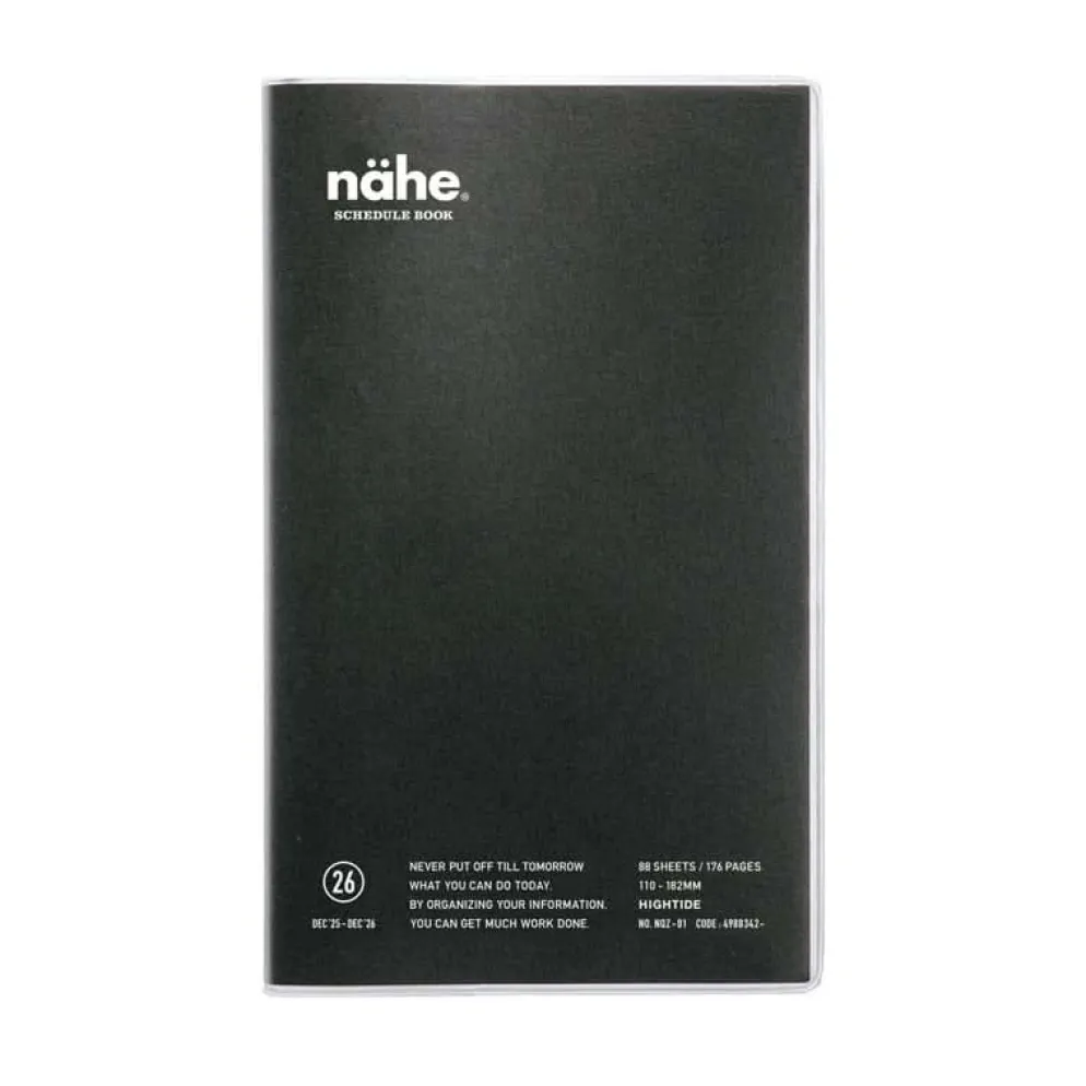 Hightide 2026 Nähe B6 Weekly Vertical Diary