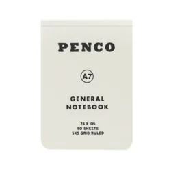 Hightide Penco Soft PP Reporter Notebook A7 - Grid