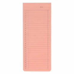 Hightide Penco Sticky Memo Pad Monthly