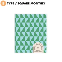 Hightide 2026 Sail Square Monthly Pastel Compact Diary