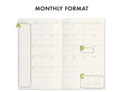 Hightide 2026 Slim B6 Monthly Planner
