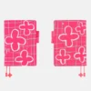 Hobonichi 2026 A5 Cousin Cover: Makoto Matsubayashi - Pink Flowers