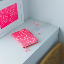Hobonichi 2026 A5 Cousin Cover: Makoto Matsubayashi - Pink Flowers