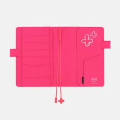 Hobonichi 2026 A5 Cousin Cover: Makoto Matsubayashi - Pink Flowers