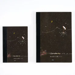 Hobonichi Accessories: Hiroko Kubota - Hobonichi Graph Notebook (A5) - Another night of falling star sparklers