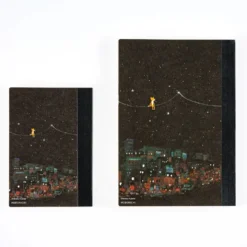 Hobonichi Accessories: Hiroko Kubota - Hobonichi Graph Notebook (A5) - Another night of falling star sparklers