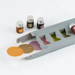 Hobonichi 2027 Accessories: Kakimori x TSUKI no IRO - Mini Ink Bottle Set (Jan-Jun)