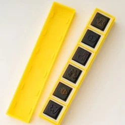 Hobonichi 2027 Accessories: Kodomo no Kao x Hobonichi - Pochitto6 Push-Button Stamp (Moomin)