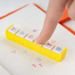 Hobonichi 2027 Accessories: Kodomo no Kao x Hobonichi - Pochitto6 Push-Button Stamp (Moomin)