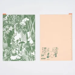 Hobonichi 2027 Accessories: Moomin - Hobonichi Pencil Board for A5 Size (Jungle Game)