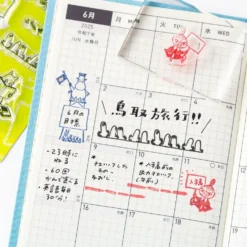 Hobonichi 2027 Accessories: Moomin - Clear Stamp - Moomin (Frame)