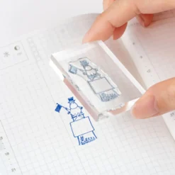 Hobonichi 2027 Accessories: Moomin - Clear Stamp - Moomin (Frame)