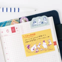 Hobonichi 2027 Accessories: Moomin - Hobonichi Various Sticky Notes - Moomin